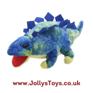 Full-Bodied Stegosaurus Hand Puppet